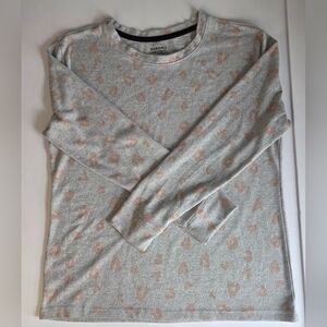 Sonoma Pajama Pink and Gray Leopard Print 23in P2P